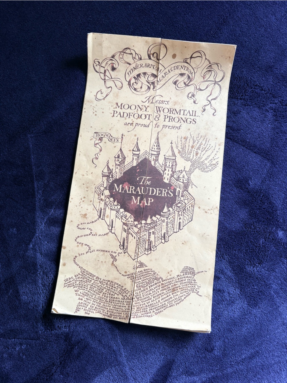 The Marauder's Map Replica - Harry Potter